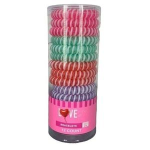 Love In The Air 12 Count Cord Style Bracelets‎